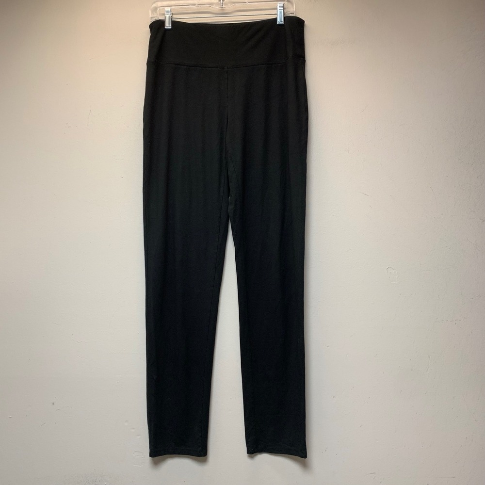 J. Jill Wearever Slim Leg Pants Womens Small Black Excellent Smooth-Fit Stretch